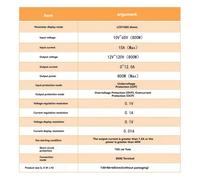 DPX800/LCD Affichage à cristaux liquides Contrôle numérique CC Boost Alimentation à tension constante Communication Charge solaire MPPT