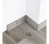 DQ-PP 1 embout gauche 55 mm en PVC Calisto, pour plinthes aspect stratifié en plastique PVC