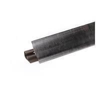 DQ-PP 3m CORNER STRIP - Beton Dunkel - 23 x 23mm - PVC - Profilé de finition pour plan de travail de cuisine 23 x 23 mm effet béton foncé - Leiste pour cuisine, plan de travail, finition murale, table