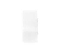 DQ-PP ANGLED STRIP CONNECTOR - Marbre Marquina Blanc - 23 x 23mm - PVC - Plinthe de cuisine, plan de travail, plinthe de finition, bande de cuisine, plinthe murale, plinthe pour table