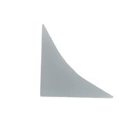 DQ-PP ANGLED STRIP END PIECE - Titan - 23 x 23mm - PVC - Kitchen Edge Strip Countertop End Strip Kitchen Strip Kitchen Edge Strip Wall Edge Strip Table Edge Strips