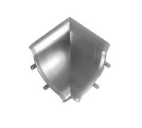 DQ-PP ANGLED STRIP INTERIOR CORNER - Aluminium - 13 x 13mm - Kitchen strip Countertop strip Kitchen end strip Wall end strip Tabletop strips