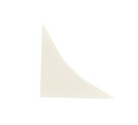 DQ-PP Barre d'angle - Pierre blanche - 23 x 23 mm - PVC - Plinthe de cuisine - Barre de finition pour plan de travail cuisine - Barre de finition murale