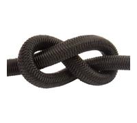 DQ-PP | Corde ÉLASTIQUE | Noir | 5 millimètres | 100 Metre | Sandow | Cable Souple | polypropylène tissé - Silicone Latex Coeur