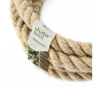 DQ-PP Corde en Jute | 10m | 20mm d'épaisseur | Naturel Fil de Jute | Ficelle de Jute | Naturelle Deco Cordelette Balancoire Jardin