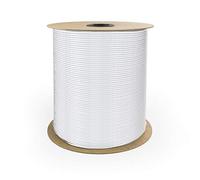 DQ-PP Corde en polypropylène - 4 mm - 30 m - Blanc - Corde en polypropylène - Corde tressée - Corde en textile - Corde tressée