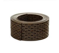DQ-PP Grille de ventilation | 100 mm | Rouleau 6 x 5 m | Marron | Polypropylène | Protection contre les oiseaux | Grille d'aération pour toit