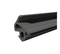 DQ-PP Joint de fenêtre | Noir | 5 m | S-1559 Aluplast | Fenêtre PVC | Joint d'étanchéité en caoutchouc | Joint de fenêtre en plastique | Joint de porte en aluminium