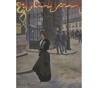 DQCJIYIGL Célèbre Art Décorative Imprimé Sur Toile Après La Répétition Couverture du Figaro Illustre Avril de Jean Beraud Imprimer Affiche Pour la Décoration de Bureau 60x90cm