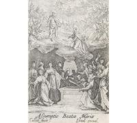 DQCJIYIGL Célèbre Art Décorative Imprimé Sur Toile l'Assomption de la Vierge Non D'après la Vie de la Vierge de Jacques Callot Imprimer Affiche Pour la Décoration de Bureau 60x90cm