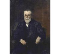 DQCJIYIGL Célèbre Art Décorative Imprimé Sur Toile Portrait de Léonard Danel par Carolus duran Imprimer Affiche Pour la Décoration de Bureau 60x90cm