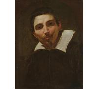 DQCJIYIGL Célèbre Art Décorative Imprimé Sur Toile Portrait d'homme par Simon Vouet Imprimer Affiche Pour la Décoration de Bureau 60x90cm