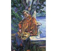 DQCJIYIGL Célèbre Art Décorative Imprimé Sur Toile Portrait du Maître Ferruccio Busoni par Umberto Boccioni Imprimer Affiche Pour la Décoration de Bureau 60x90cm