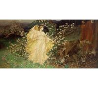 DQCJIYIGL Célèbre Art Décorative Imprimé Sur Toile Vénus et Anchise de Sir William Blake Richmond Imprimer Affiche Pour la Décoration de Bureau 60x90cm