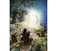 DQCJIYIGL Célèbre Poster Image Déco D'Art Murale la Bible de la Transfiguration de Jésus par William Brassey Hole Murale Tableaux Toile Pour la Décoration Murale 60x90cm