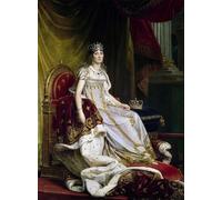 DQCJIYIGL Célèbre Poster Image Déco D'Art Murale La première femme de Napoléon Bonaparte par Pascal Simon Gerard Murale Tableaux Toile Pour la Décoration Murale 60x90cm