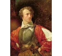 DQCJIYIGL Célèbre Poster Image Déco D'Art Murale Portrait de Vladimir Samoylov comme Hamlet par Karl Pavlovich Bryullov Murale Tableaux Toile Pour la Décoration Murale 60x90cm