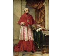 DQCJIYIGL Célèbre Poster Image Déco D'Art Murale Portrait du Cardinal Fesch par Charles Meynier Murale Tableaux Toile Pour la Décoration Murale 60x90cm