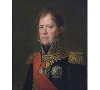 DQCJIYIGL Célèbre Poster Image Déco D'Art Murale Portrait du Maréchal Michel Ney par Pascal Simon Gerard Murale Tableaux Toile Pour la Décoration Murale 60x90cm