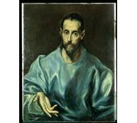 DQCJIYIGL Célèbre Poster Image Déco D'Art Murale Saint le Majeur d'El Greco Murale Tableaux Toile Pour la Décoration Murale 60x90cm