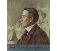 DQCJIYIGL De Célèbres Tableaux Affiche de Arts Affiche Artistique Erik Axel Karlfeldt de Carl Larsson Prints Toile Pour la Décoration du Salon 60x90cm