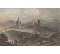 DQCJIYIGL De Célèbres Tableaux Affiche de Arts Affiche Artistique Étude pour une cour stable de Kirkdale Wigtownshire par Robert Adam Prints Toile Pour la Décoration du Salon 60x90cm