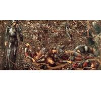 DQCJIYIGL De Célèbres Tableaux Affiche de Arts Affiche Artistique la série Briar Rose Theenters the Briar Wood par Edward Burne Jones Prints Toile Pour la Décoration du Salon 60x90cm