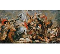 DQCJIYIGL De Célèbres Tableaux Affiche de Arts Affiche Artistique la victoire et la mort de Decius Mus par Peter Paul Rubens Prints Toile Pour la Décoration du Salon 60x90cm