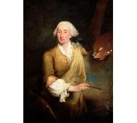 DQCJIYIGL De Célèbres Tableaux Affiche de Arts Affiche Artistique Portrait de Francesco Guardi par Pietro Longhi Prints Toile Pour la Décoration du Salon 60x90cm