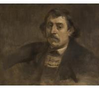 DQCJIYIGL De Célèbres Tableaux Affiche de Arts Affiche Artistique Portrait of Paul Gauguin by Eugène Carrière Prints Toile Pour la Décoration du Salon 60x90cm