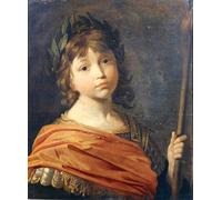 DQCJIYIGL De Célèbres Tableaux Affiche de Arts Affiche Artistique Rupert quand un garçon comme Mars par Gerrit Van Honthorst Prints Toile Pour la Décoration du Salon 60x90cm