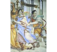 DQCJIYIGL De Célèbres Tableaux Affiche de Arts Affiche Artistique Saint Jean l'Evangéliste ressuscitant Drusiana de FilipLippi Prints Toile Pour la Décoration du Salon 60x90cm