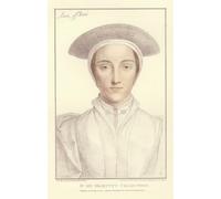 DQCJIYIGL De Célèbres Tableaux Moderne Toile Décor Art Mural Classique Anne de Clèves par Hans Holbein le Jeune Abstrait Peinture Pour la Décoration de la Chambre à Coucher 60x90cm