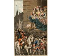 DQCJIYIGL De Célèbres Tableaux Moderne Toile Décor Art Mural Classique Chanson populaire Pretty Dragon Illustration par Frederic Theodore Lix Pour la Décoration de la Chambre à Coucher 60x90cm
