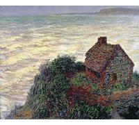 DQCJIYIGL De Célèbres Tableaux Moderne Toile Décor Art Mural Classique de l'Officier Varengeville de Claude Monet Abstrait Peinture Pour la Décoration de la Chambre à Coucher 60x90cm