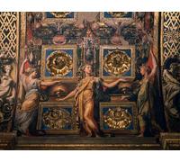 DQCJIYIGL De Célèbres Tableaux Moderne Toile Décor Art Mural Classique Détail des trois vierges sages et des trois vierges folles de Parmigianino Pour la Décoration de la Chambre à Coucher 60x90cm
