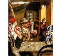 DQCJIYIGL De Célèbres Tableaux Moderne Toile Décor Art Mural Classique Dieppe de Vernet par Walter Richard Sickert Abstrait Peinture Pour la Décoration de la Chambre à Coucher 60x90cm