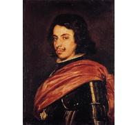 DQCJIYIGL De Célèbres Tableaux Moderne Toile Décor Art Mural Classique Francesco Ii D'este de Modène par Diego Rodriguez De Velazquez Pour la Décoration de la Chambre à Coucher 60x90cm