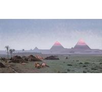 DQCJIYIGL De Célèbres Tableaux Moderne Toile Décor Art Mural Classique Le premier baiser du soleil de Jean Léon Gérôme Abstrait Peinture Pour la Décoration de la Chambre à Coucher 60x90cm
