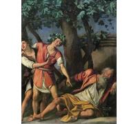 DQCJIYIGL De Célèbres Tableaux Moderne Toile Décor Art Mural Classique l'ivresse de Jacopo Chimenti Empoli Abstrait Peinture Pour la Décoration de la Chambre à Coucher 60x90cm