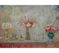 DQCJIYIGL De Célèbres Tableaux Moderne Toile Décor Art Mural Classique Nature morte fantastique par un artiste célèbre Abstrait Peinture Pour la Décoration de la Chambre à Coucher 60x90cm