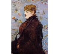 DQCJIYIGL De Célèbres Tableaux Murale Art Posté Affiches et Impressions Automne Méry Laurent par Edouard Manet Animaux Art Poster Pour les Décorations pour la Maison 60x90cm