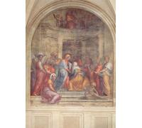 DQCJIYIGL De Célèbres Tableaux Murale Art Posté Affiches et Impressions la Visitation du cloître de Jacopo Pontormo Animaux Art Poster Pour les Décorations pour la Maison 60x90cm