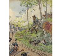 DQCJIYIGL De Célèbres Tableaux Murale Art Posté Affiches et Impressions Napoléon Bonaparte à Marengo par Jacques Marie Gaston Onfray De Breville Pour les Décorations pour la Maison 60x90cm