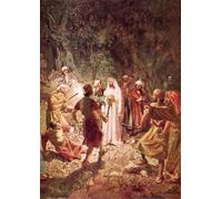 DQCJIYIGL Moderne Toile Décor Art Mural Classique Judas trahissant Jésus avec un dans le jardin de Gethsémané par William Brassey Hole Pour la Décoration de la Chambre à Coucher 60x90cm
