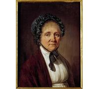DQCJIYIGL Moderne Toile Décor Art Mural Classique Portrait de Madame Nicolas Vincent Arnault Mère de l'écrivain Antoine Vincent Arnault Pour la Décoration de la Chambre à Coucher 60x90cm