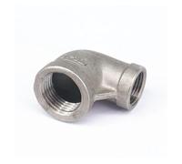 DQFOCPHHAA 1/2" BS to 3/8" Female 304 Stainless Steel Reducing Elbow Connector Pipe Fitting Water Oil air