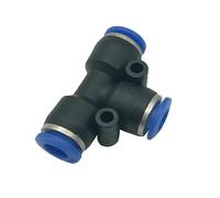 DQFOCPHHAA 10 Pc Low Pressure Atomizing Misting Nozzle Spray Injector Atomization Head Mister Mist Spraying System(Tee)