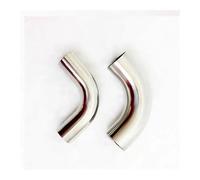 DQFOCPHHAA 108mm OD Lengthen 20mm SUS 304 Stainless Steel Butt Weld 90 Deg Elbow Pipe Fitting Homebrew Beer