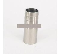 DQFOCPHHAA 14mm Tube O/D 304 Stainless Steel Hose Barb Weld Pipe Fitting Connector